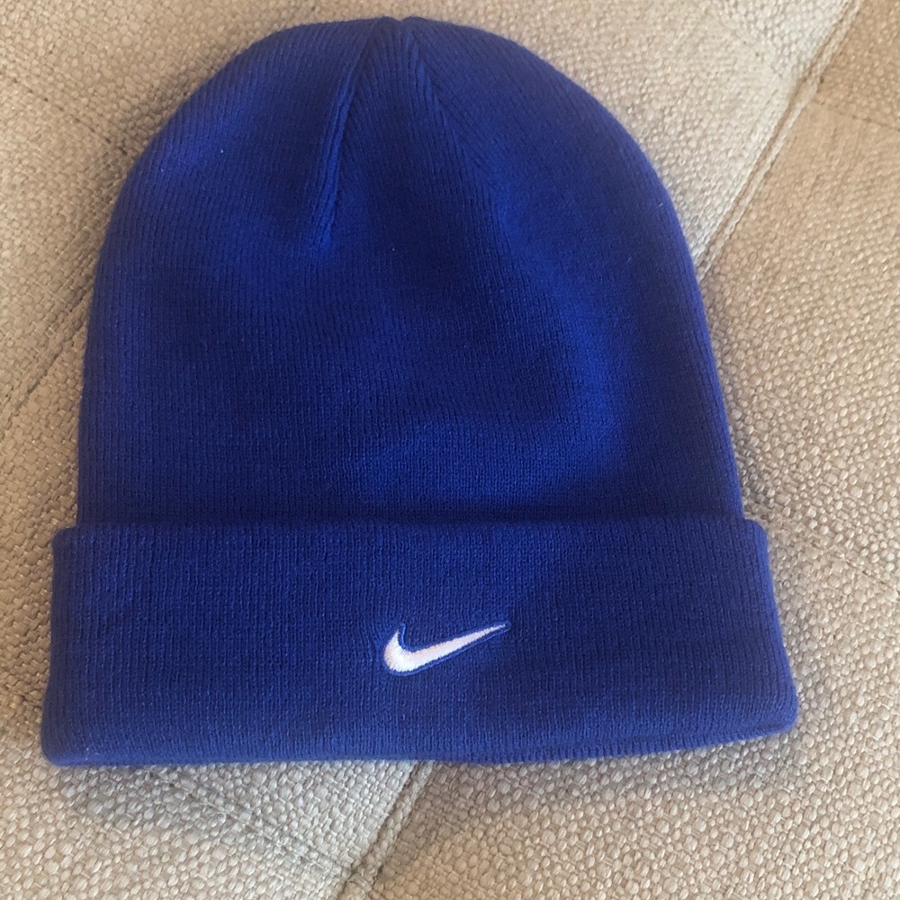 Nike Royal Blue Knit Beanie
